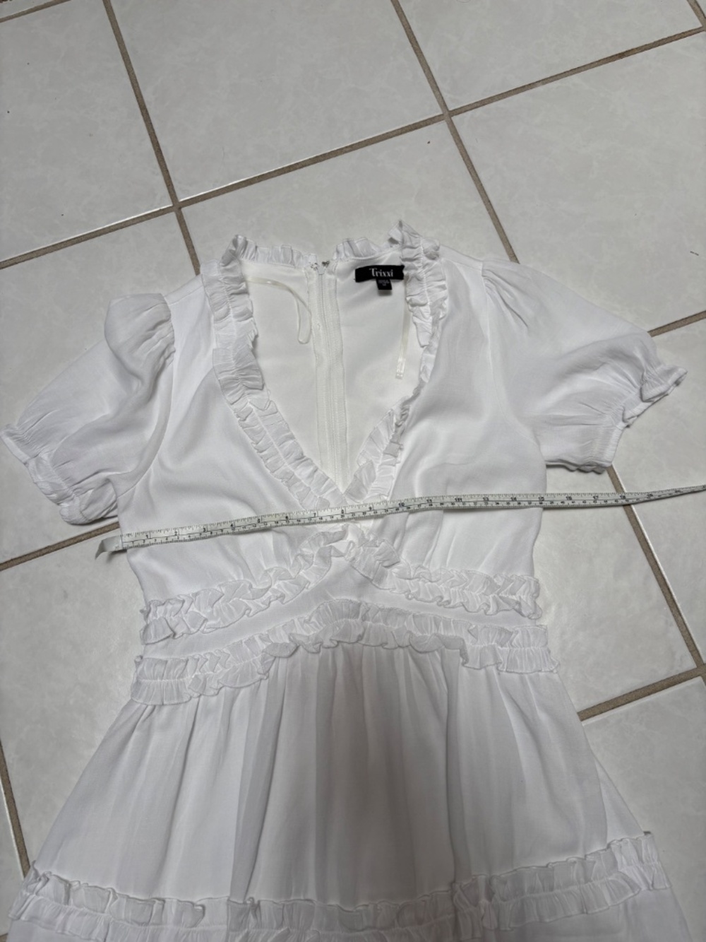 Trixxi Tiered & Ruffled Mini Dress - Picture 8 of 10